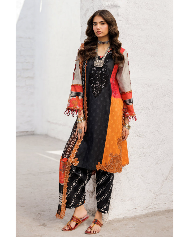 Charizma Rangoli CRO5-01 Lawn Collection