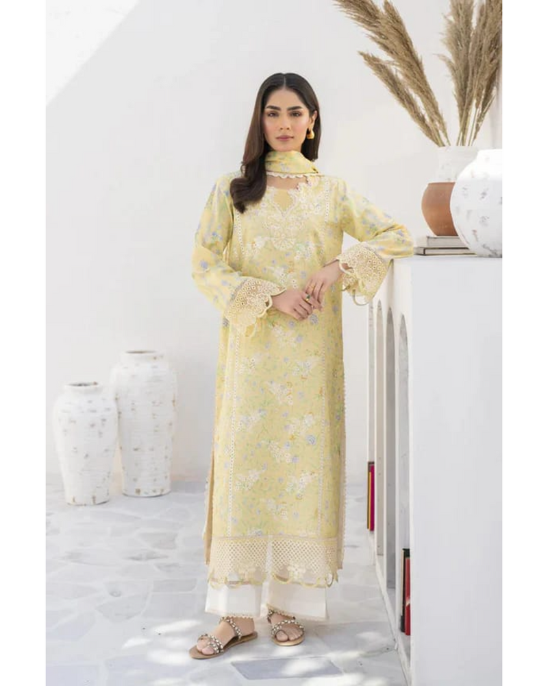 Shezlin by Aabyaan Lawn ChickenKari Collection